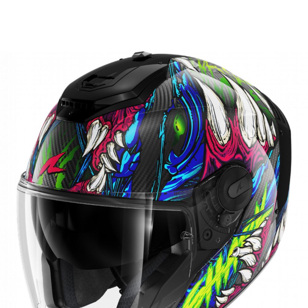 RS Jet Carbon Shaytan Noir vert Violet