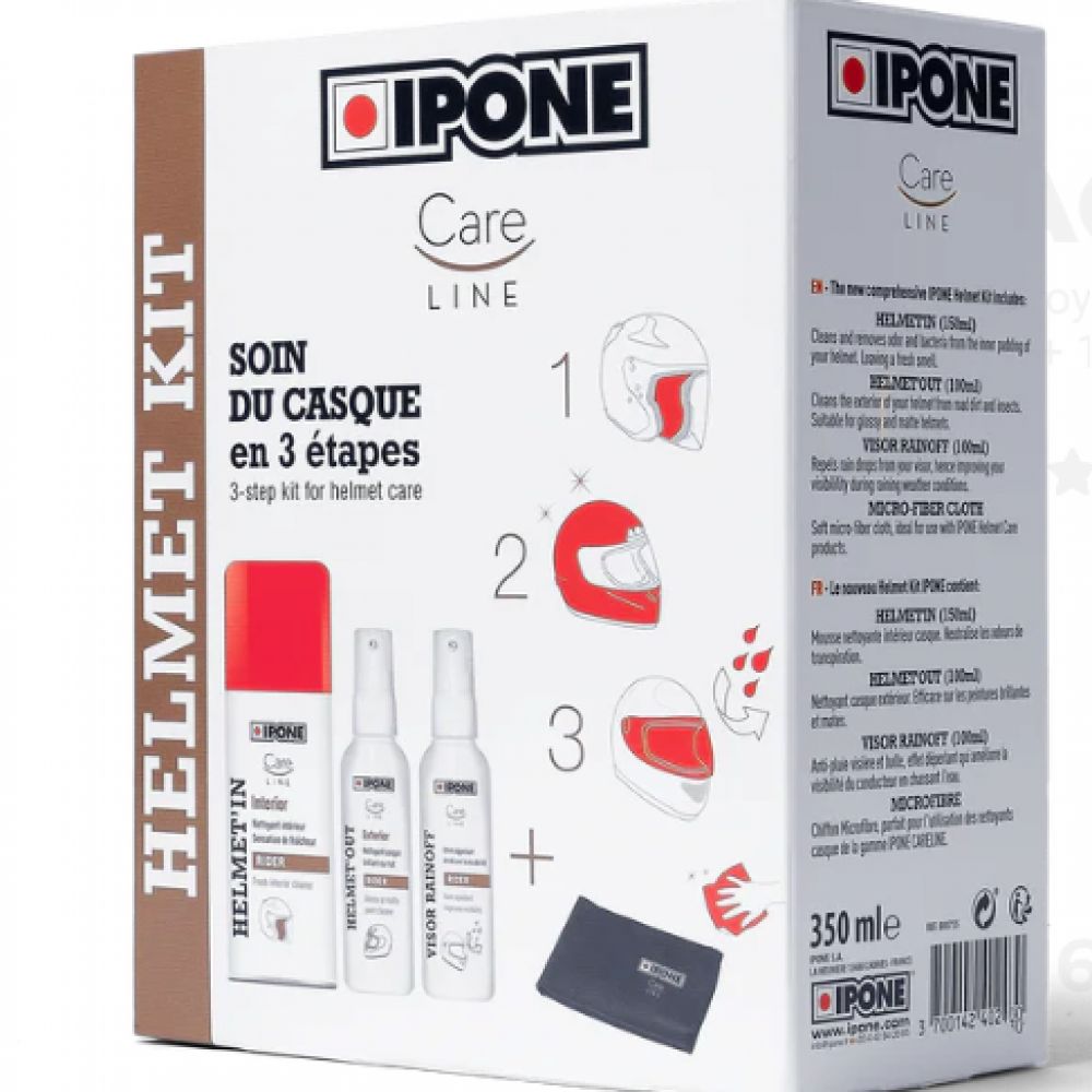 Kit nettoyant casque
