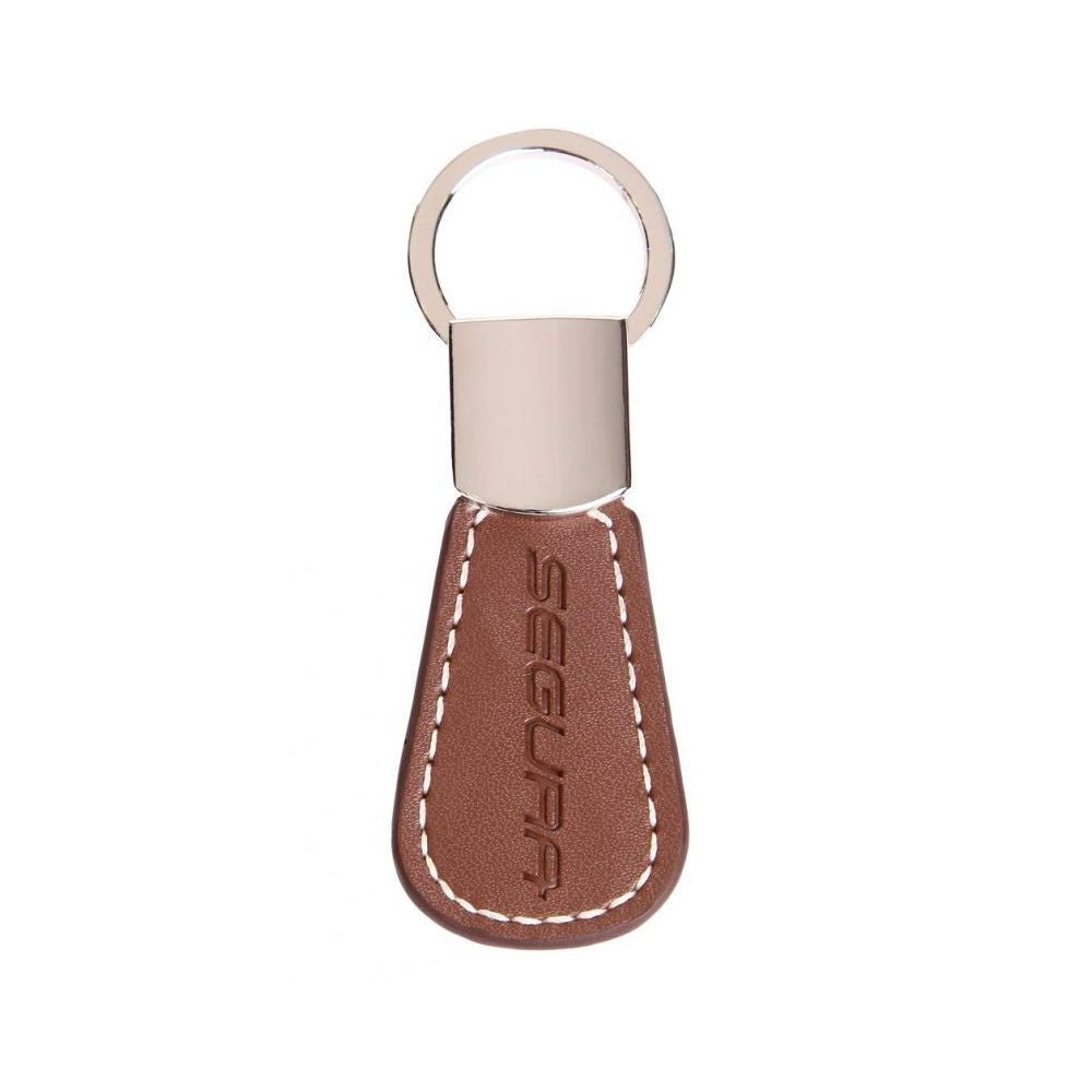 Brown Leather Key Ring