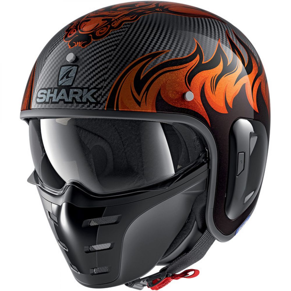 S-DRAK 2 Carbon Dagon Noir Orange