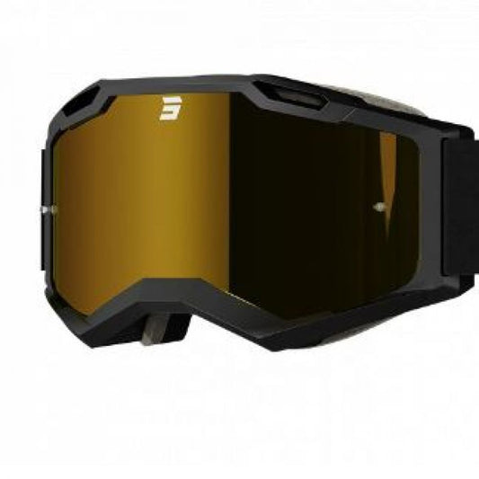 Iris 2.0 Tech Gold Glossy cross mask