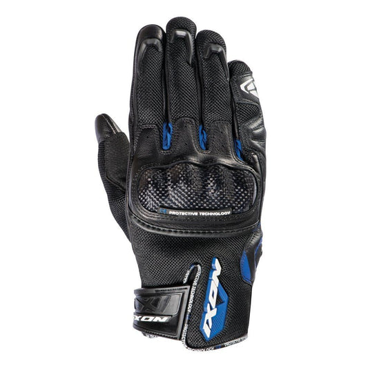 RS Rise Air Glove Black Blue