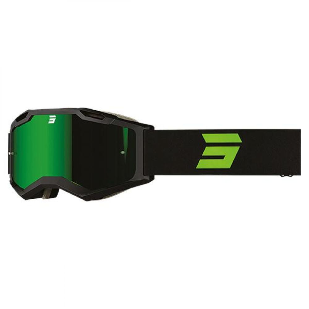 Iris 2.0 Tech Matte Green cross mask